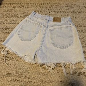 Vintage Lee Mom Jean Cut Off Shorts